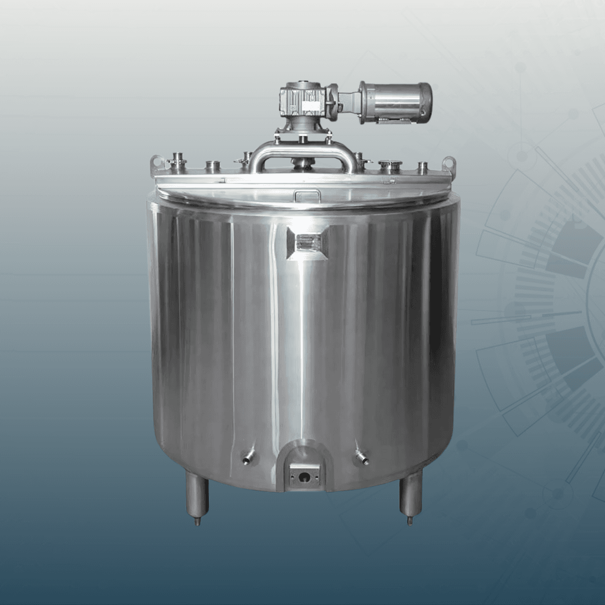 Jacketed & Receiver Tank