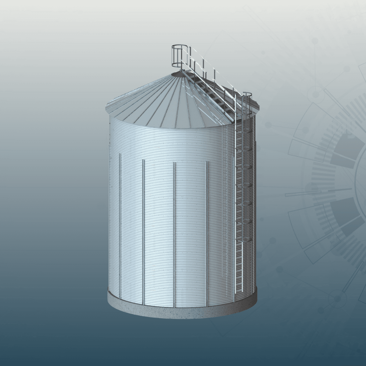 Industrial Bulk Silo